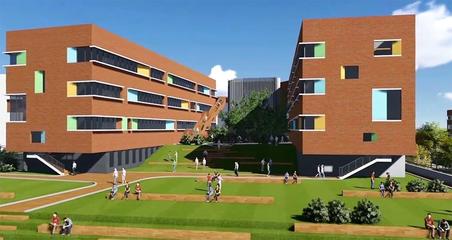 桃浦科技智慧城打造创新教育综合体 托马斯实验学校高中部明年招生，三大重点项目形态初显